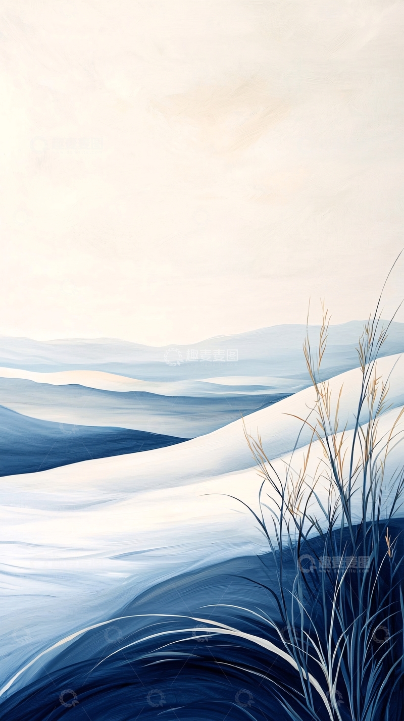 高清大图下载【趣麦麦图】沙漠风景艺术画