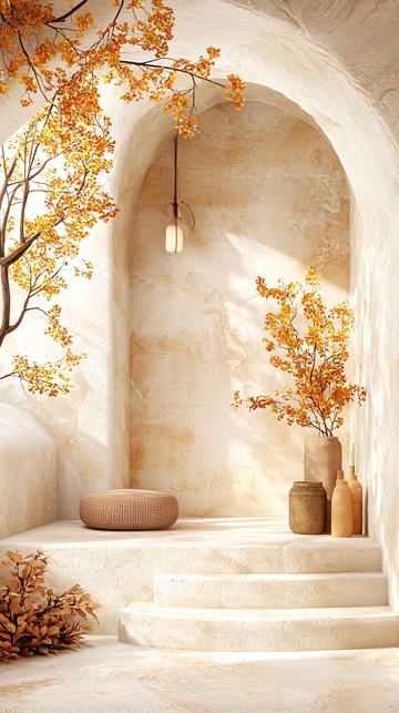 秋日庭院装饰设计