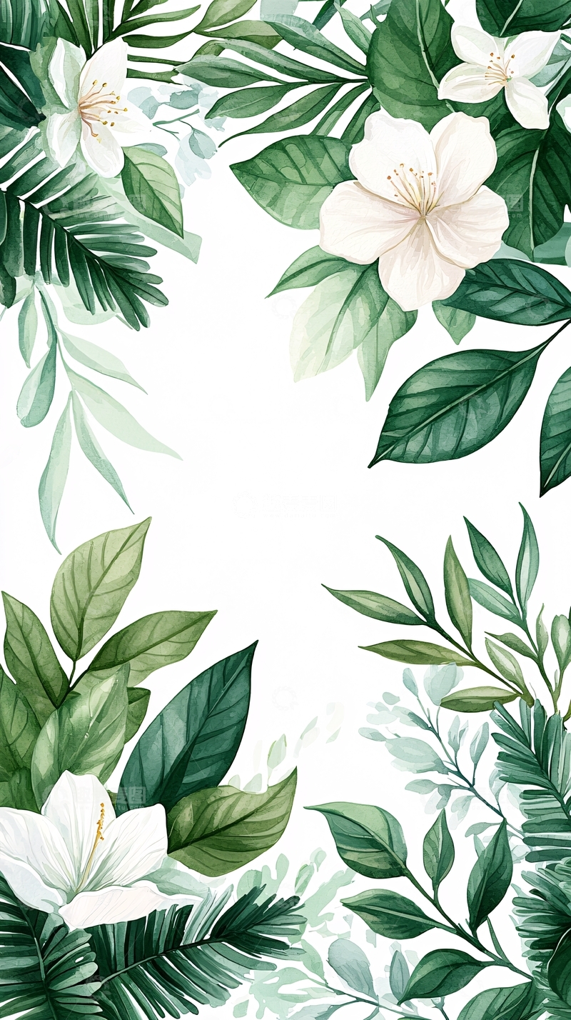 高清大图下载【趣麦麦图】清新自然花卉背景图