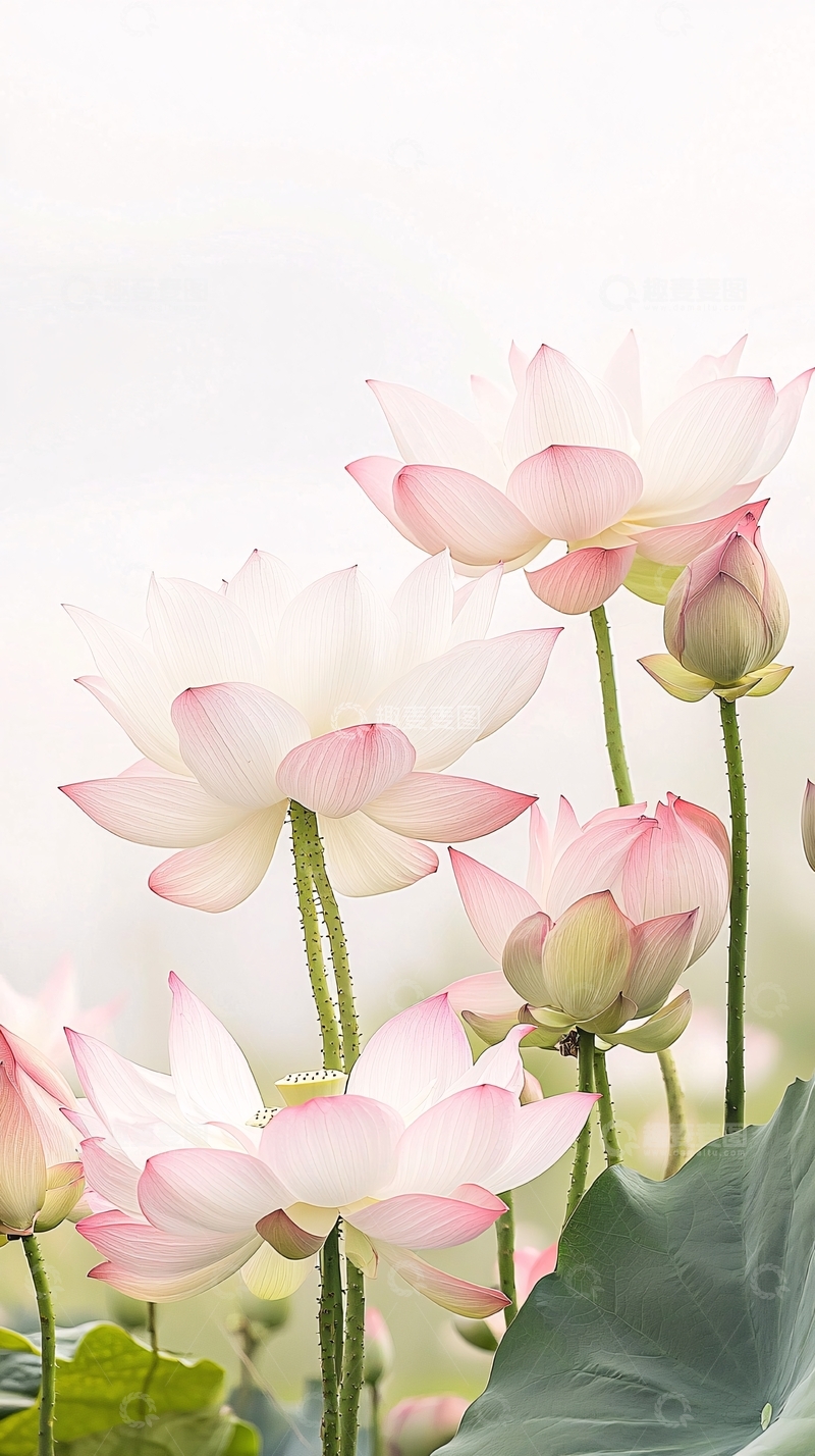 高清大图下载【趣麦麦图】荷花盛开自然美景