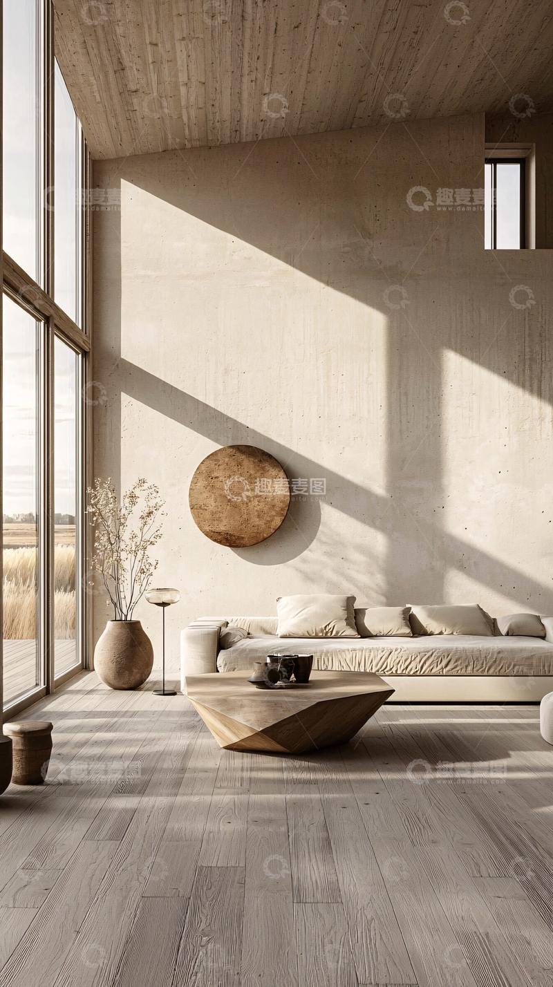 高清大图下载【趣麦麦图】现代简约客厅设计