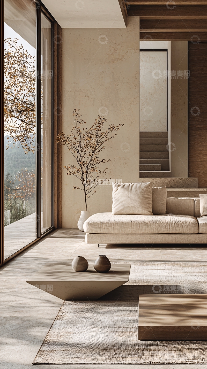 高清大图下载【趣麦麦图】现代简约客厅设计