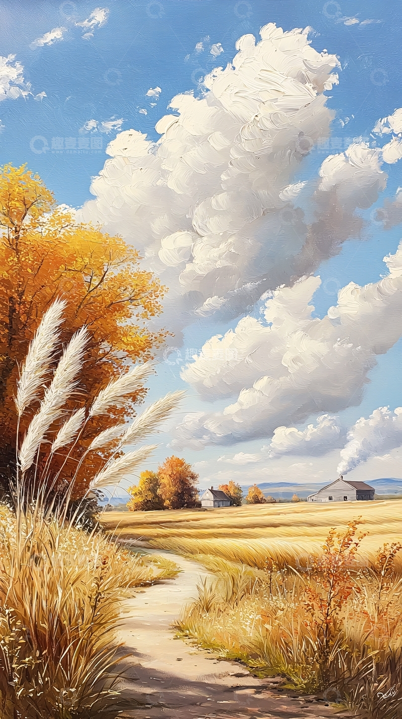 高清大图下载【趣麦麦图】秋日田园风光120