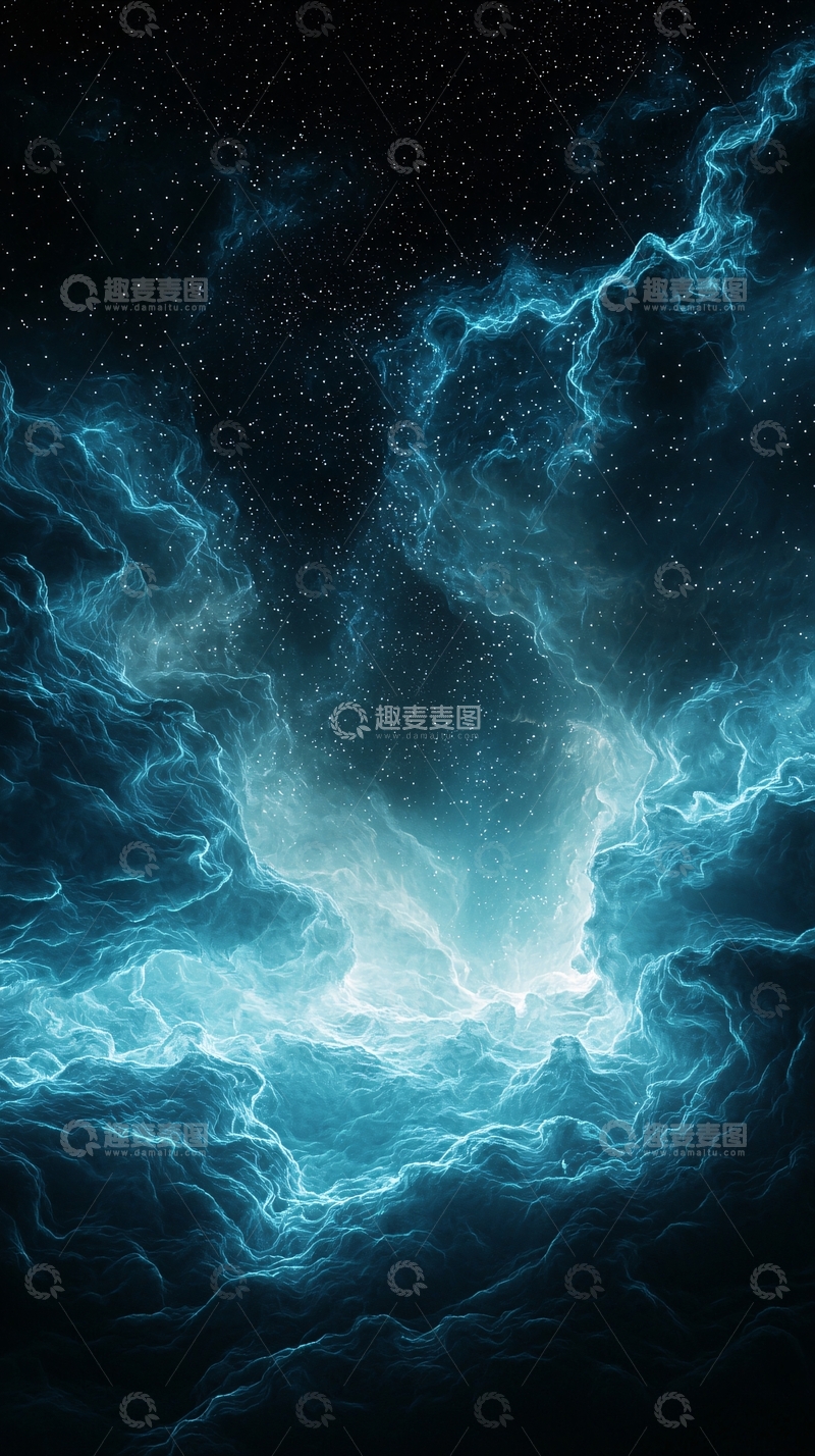 高清大图下载【趣麦麦图】宇宙星云动态壁纸