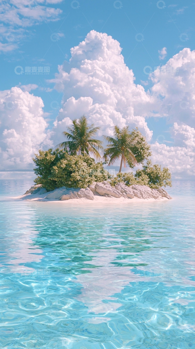 高清大图下载【趣麦麦图】热带岛屿风光