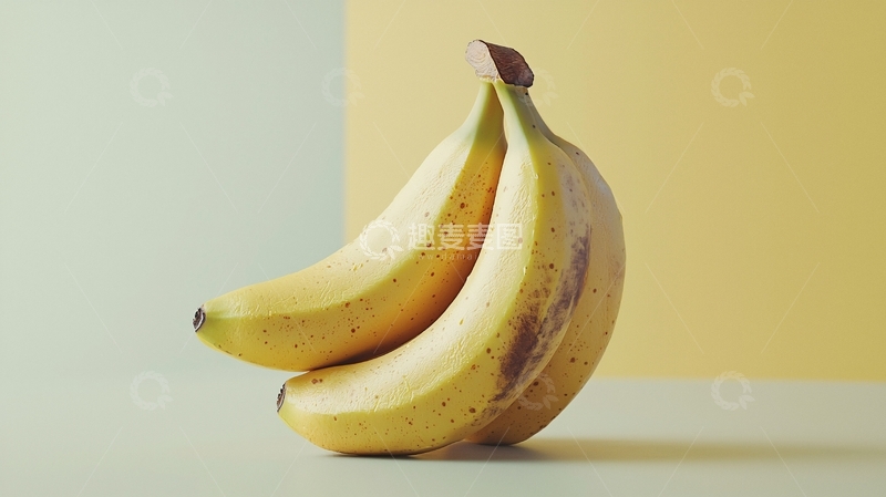 高清大图下载【趣麦麦图】LOWPOLY香蕉