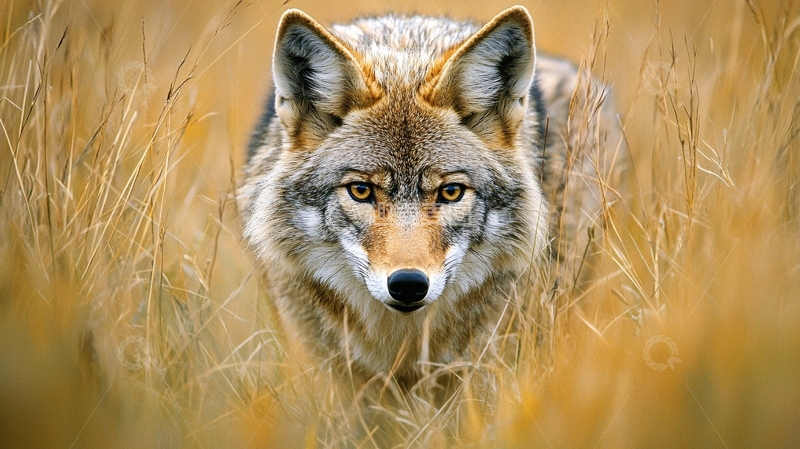 草原上的狼高清图片