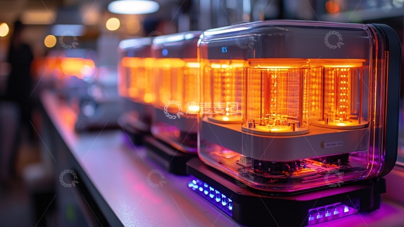 高清大图下载【趣麦麦图】废旧电子回收机器人