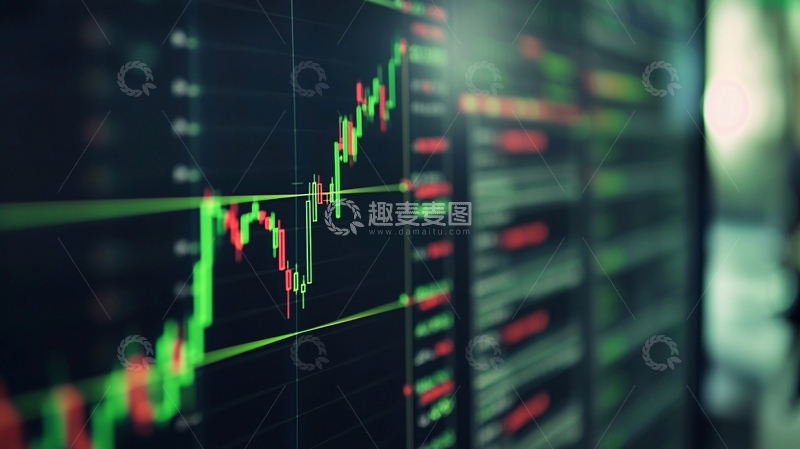 高清大图下载【趣麦麦图】金融交易背景