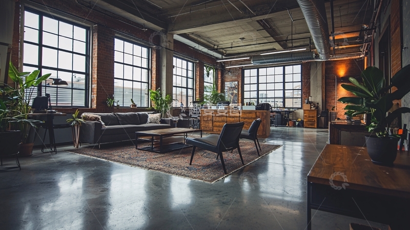 高清大图下载【趣麦麦图】工业风的办公室设计