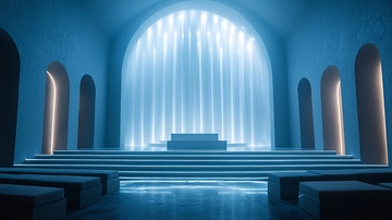 现代极简舞台背景