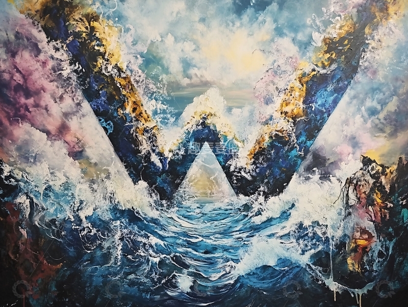 高清大图下载【趣麦麦图】海洋艺术画作