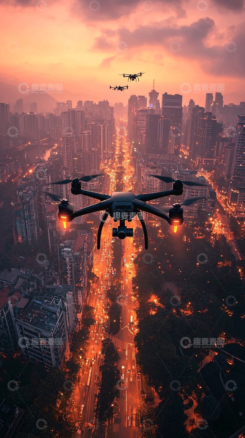 高清大图下载【趣麦麦图】无人机摄影高清图片