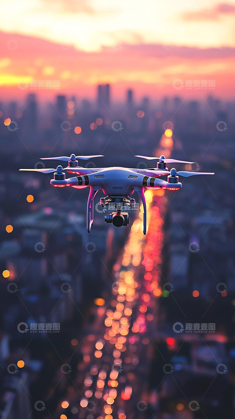 高清大图下载【趣麦麦图】未来快递高清图片