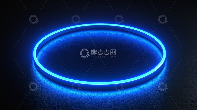 高清大图下载【趣麦麦图】未来风格的科技圆环