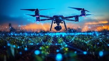 未来智能农业无人机