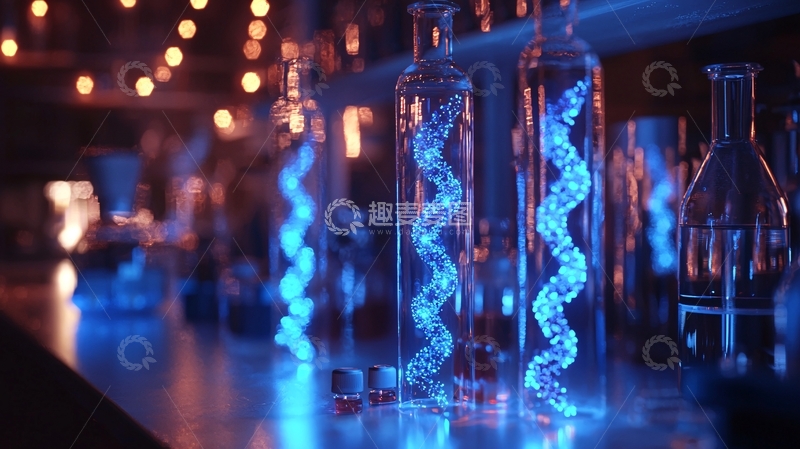 高清大图下载【趣麦麦图】未来基因工程实验室