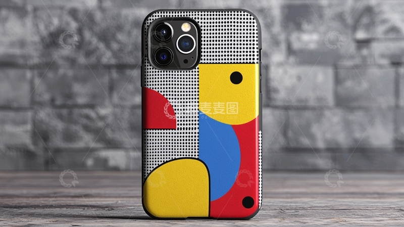 高清大图下载【趣麦麦图】波普风手机壳设计