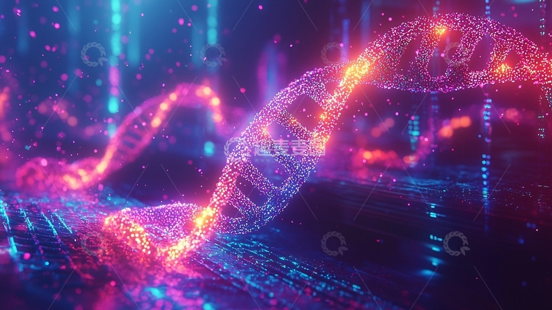 高清大图下载【趣麦麦图】生物技术与DNA