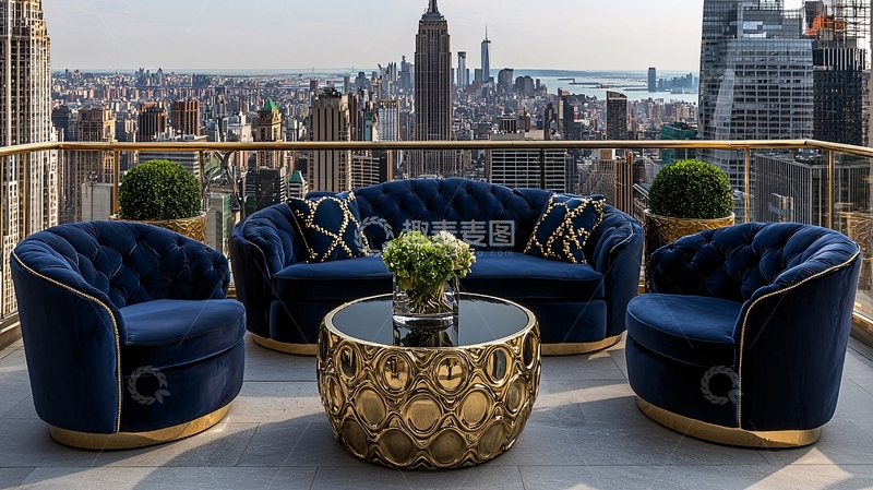 高清大图下载【趣麦麦图】阳台时尚高端设计