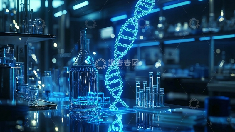 高清大图下载【趣麦麦图】未来生物技术实验室