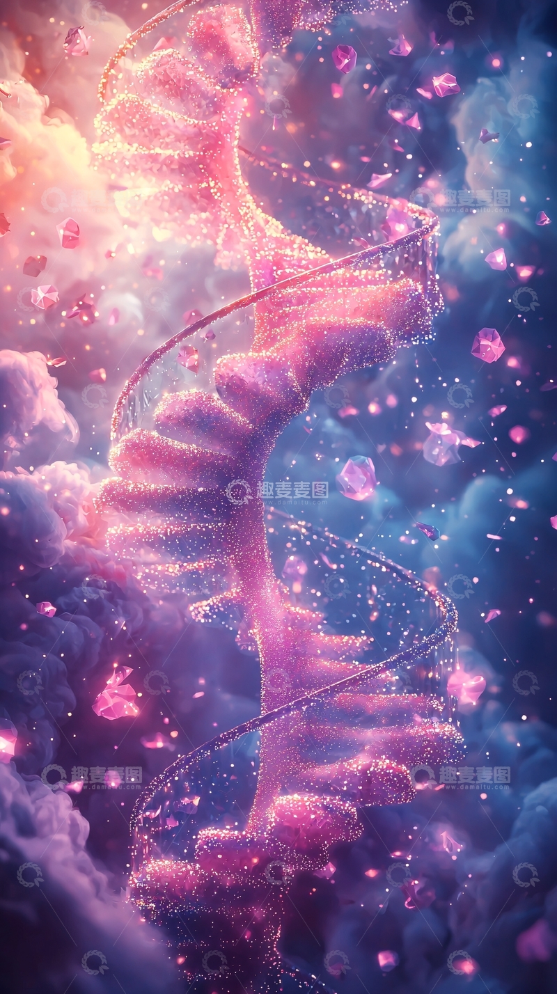 高清大图下载【趣麦麦图】梦境光影的漂浮阶梯