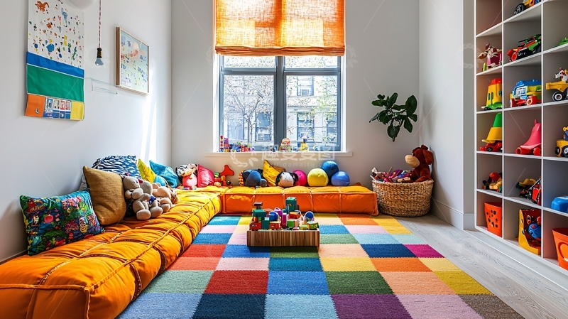 高清大图下载【趣麦麦图】别墅儿童活动室设计