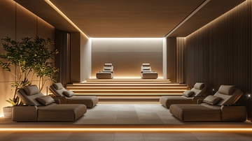 家庭影院样板间与现代音响设计