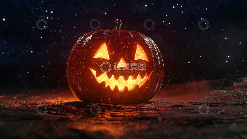 高清大图下载【趣麦麦图】万圣节南瓜灯45