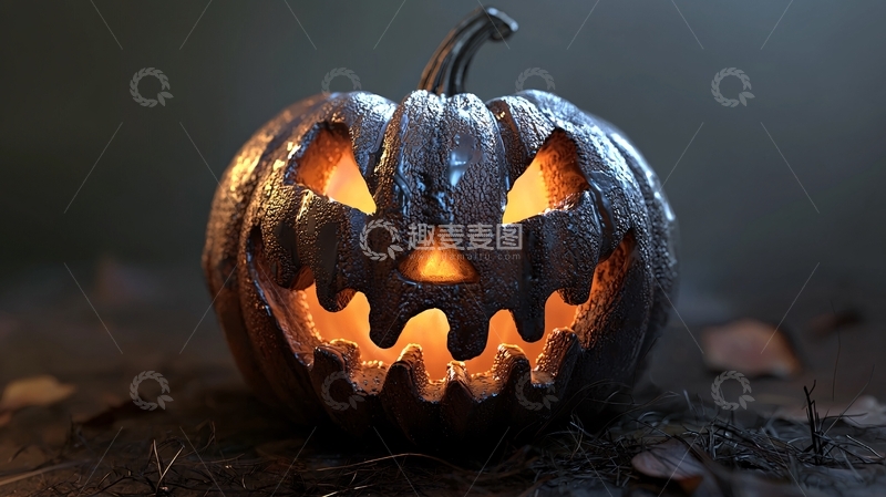 高清大图下载【趣麦麦图】万圣节南瓜灯46
