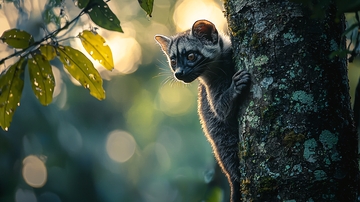 树上的猫科动物