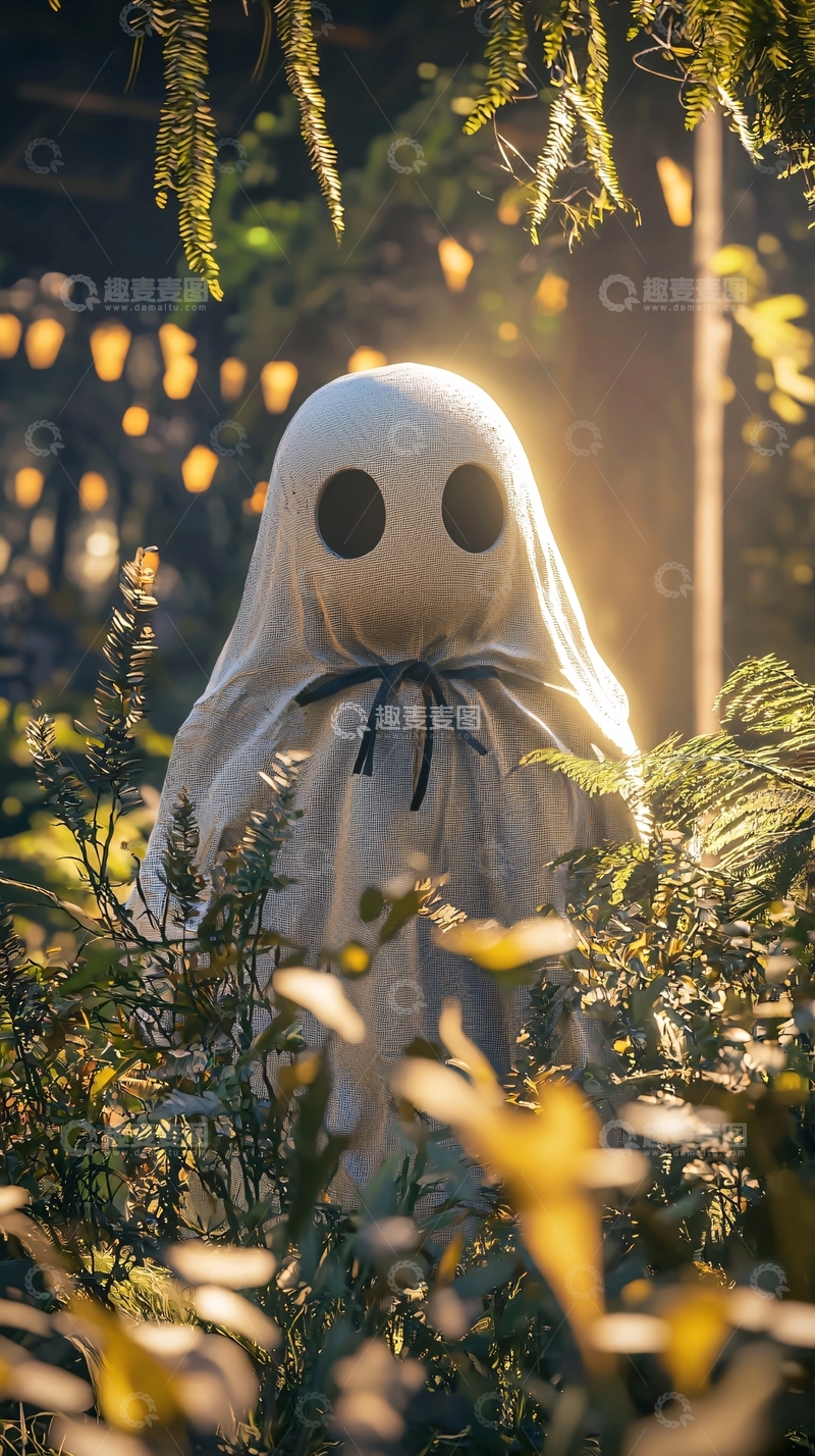 高清大图下载【趣麦麦图】幽灵在森林中