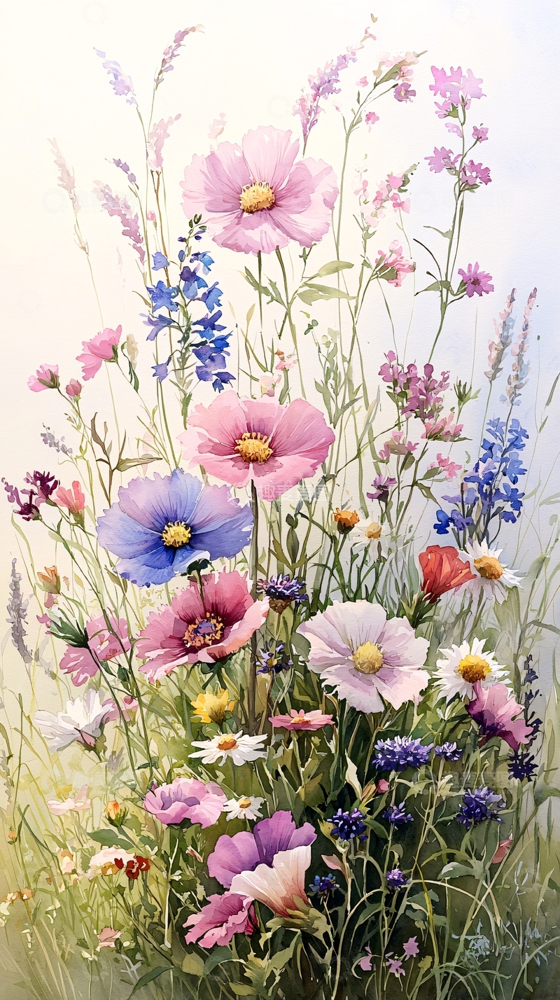 高清大图下载【趣麦麦图】夏日野花盛开美景