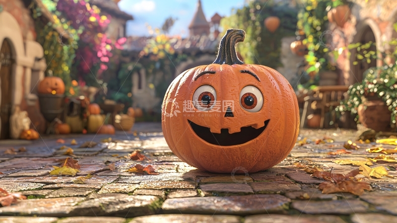 高清大图下载【趣麦麦图】万圣节南瓜表情包