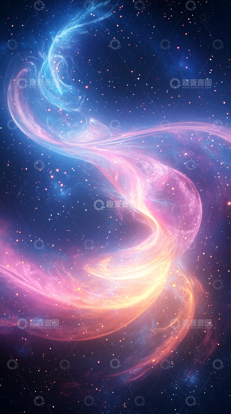 高清大图下载【趣麦麦图】宇宙星云动态壁纸