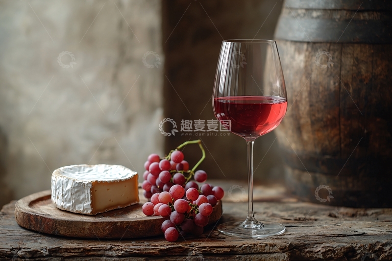 高清大图下载【趣麦麦图】高脚杯与红酒