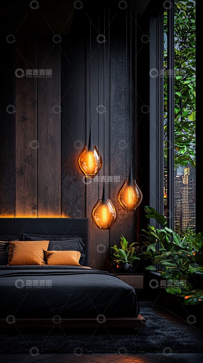 高清大图下载【趣麦麦图】现代简约卧室设计灵感