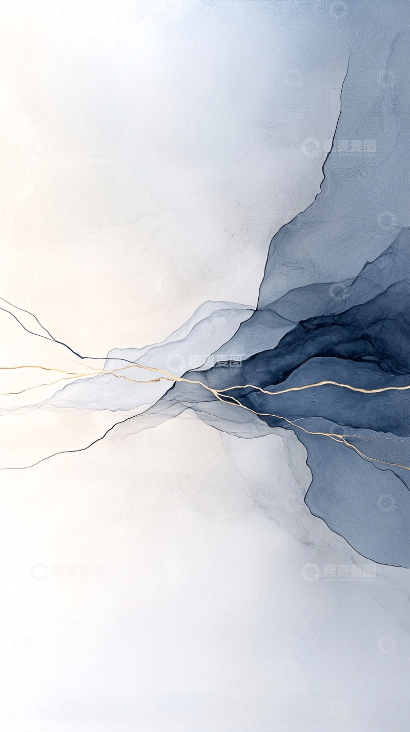 高清大图下载【趣麦麦图】抽象山脉纹理背景图