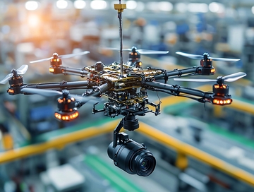 无人机摄像头组装