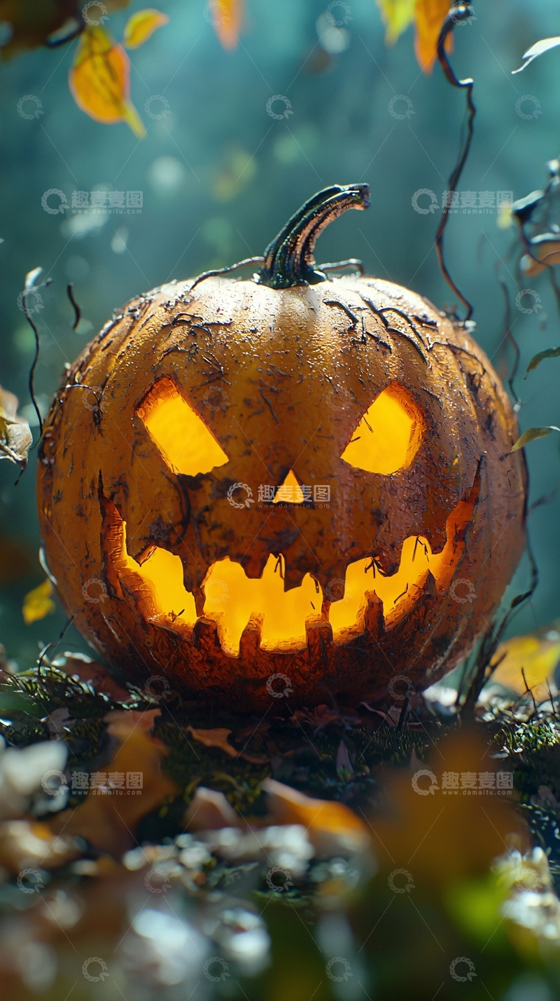 高清大图下载【趣麦麦图】万圣节南瓜灯50