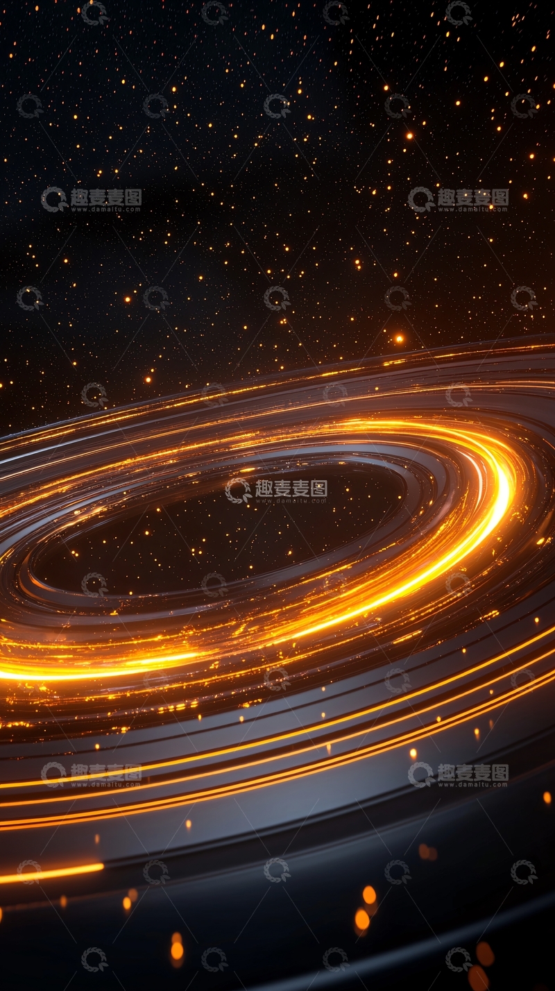 高清大图下载【趣麦麦图】星河漩涡动态壁纸