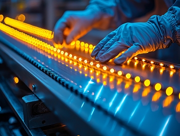 工人润滑输送带滚轴