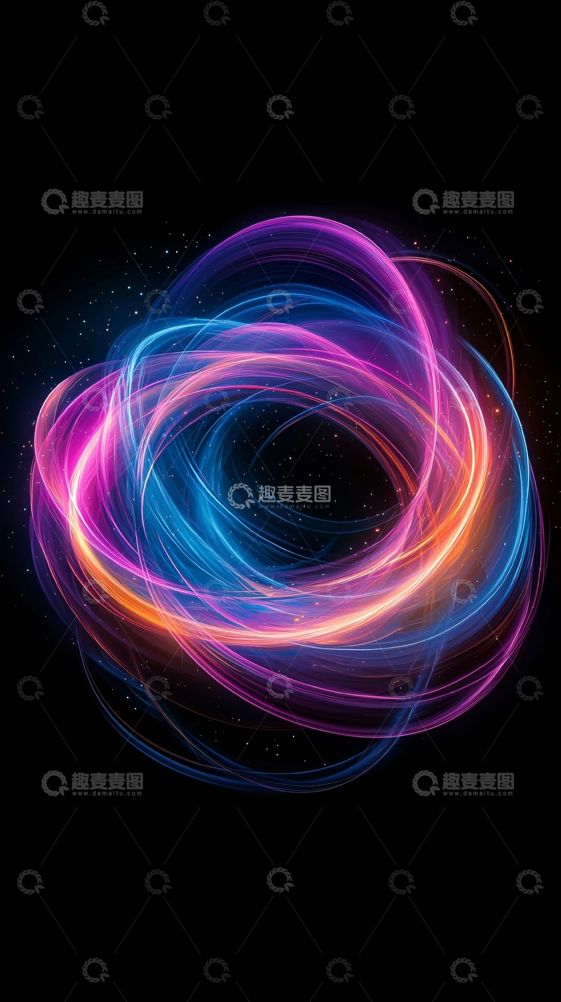高清大图下载【趣麦麦图】宇宙能量漩涡