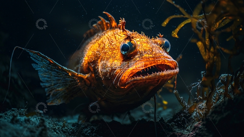 高清大图下载【趣麦麦图】深海怪鱼高清图片