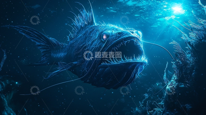 高清大图下载【趣麦麦图】深海怪鱼高清图片