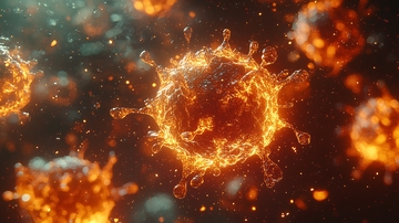 浮动细胞核与分裂光点