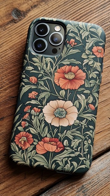 莫里斯风格的手机壳图案