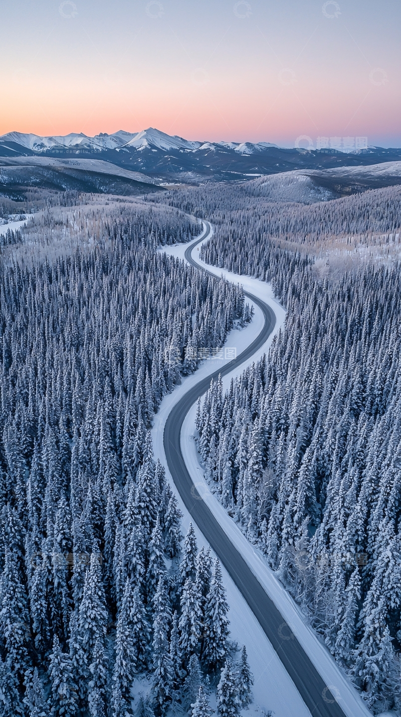 高清大图下载【趣麦麦图】荷兰郁金香花海与田野公路航拍