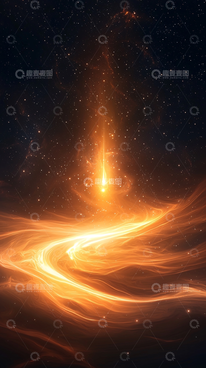 高清大图下载【趣麦麦图】星河漩涡高清图片