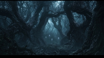 幽暗森林高清图片